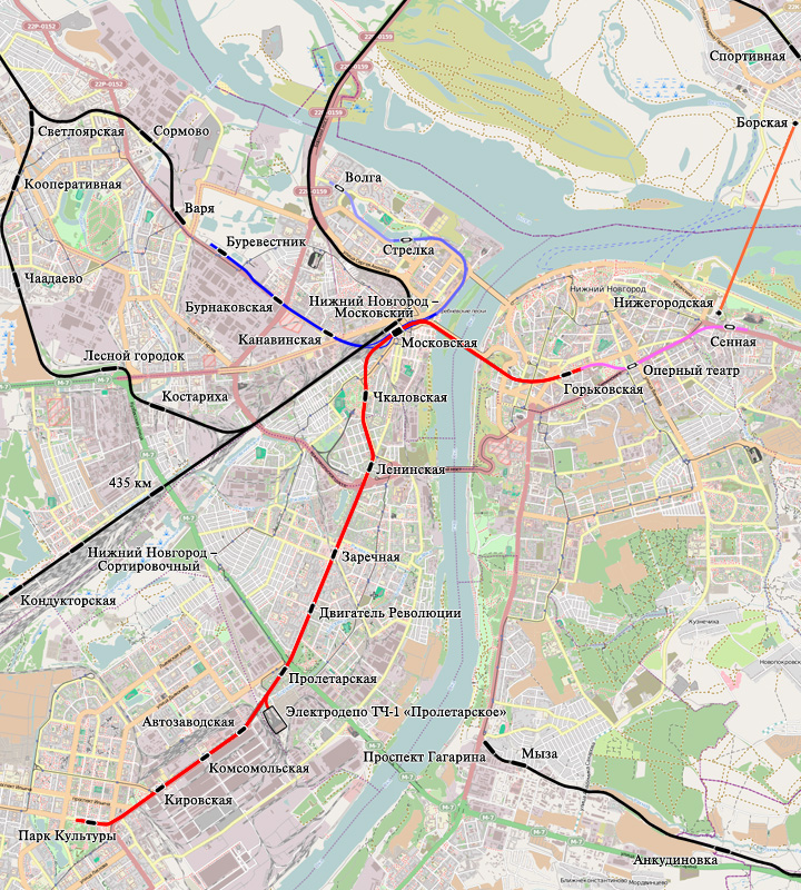 Карта Магазина Метро Нижнего Новгорода